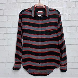 Equipment Femme Striped Silk Blouse